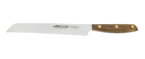 Cuchillo Panero Arcos Serie  Nordika Acero Inoxidable Madera