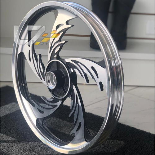 Imagem 3 de 5 de Roda Liga Leve Dianteira Cg 150 Titan Fan Freio Disco