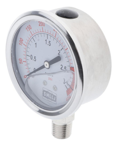 Indicador De Presión Radial Aire Agua Indicador De 3 Mpa