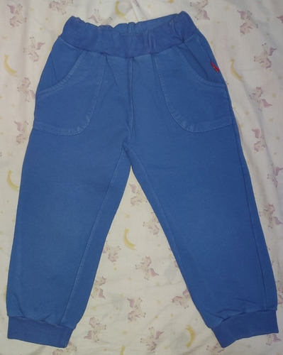 Pantalón Jogging Azul Owoko Talle 7 A 8 Años