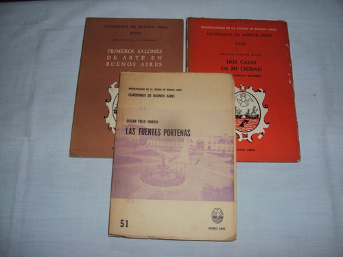 #r Lote 3 Revistas Cuadernos De Buenos Aires Ver Detalle