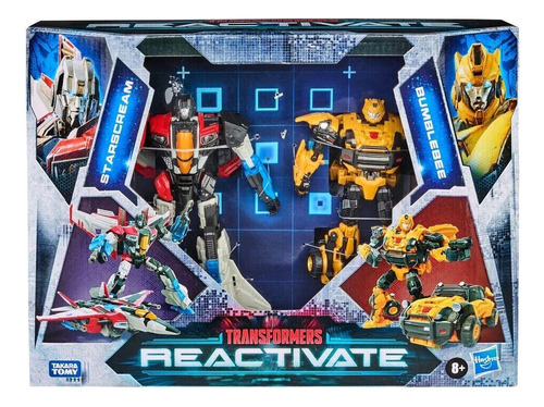 Set De Figuras De Acción Bumblebee And Starscream 6.5 '