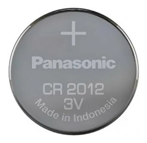 Imagen 5 de 10 de Pilas Panasonic Cr 2012 Litio 5u. Original Distribuidor