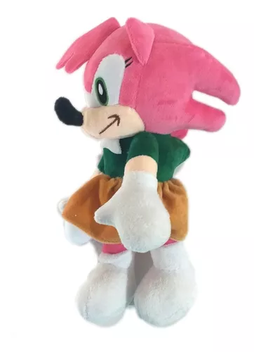 Pelúcia Amy Rose Sonic Rosa  Pelúcia Sonic Nunca Usado 89938013