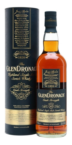 Glendronach Cask Strength Lote 10 Orig Escocia. Todo Whisky