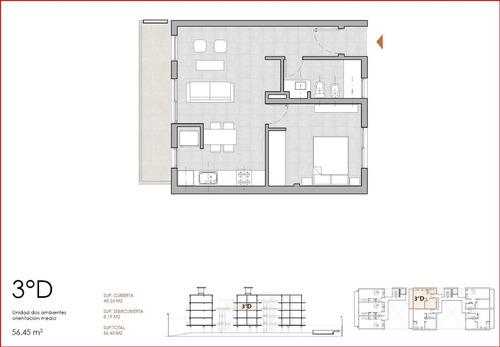 Imagen 24 de 30 de Depto Estrenar 2 Amb En Venta Con Cochera, Rincón De Milberg