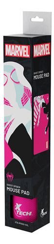Mousepad Xtech Marvel Ghosh Spider Color Fucsia Diseño Impreso Ghost Spider