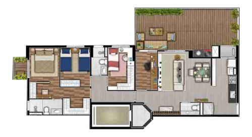 Imagem 21 de 24 de Apartamento Residencial Para Venda, Centro Comercial Jubran, Barueri - Ap8148. - Ap8148-inc