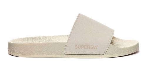 Sandalia 1908 Slides Buttersoft White Avorio Superga