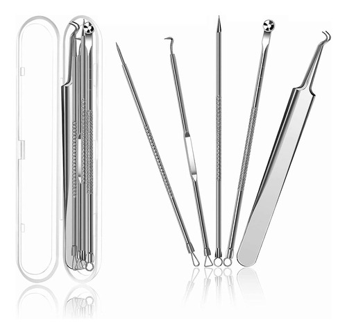 Musment Blackhead Remover 5pcs Kit Con Caja Portátil