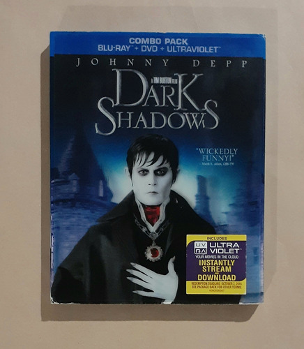 Dark Shadows ( Sombras Tenebrosas ) - Blu-ray + Dvd Original