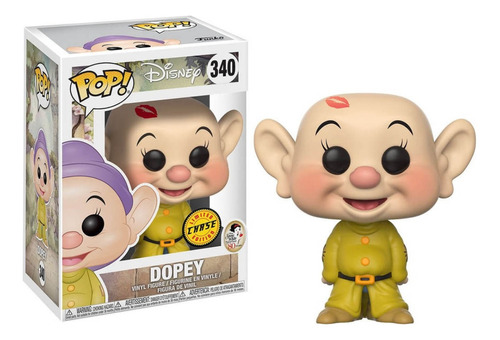 Dopey Funko Pop Tontin Enano #340 Chase Blancanieves White