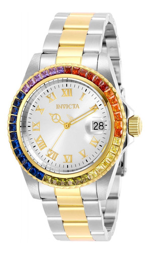 Reloj Invicta 29665 Angel Cuarzo Mujer Color de la correa Multicolor