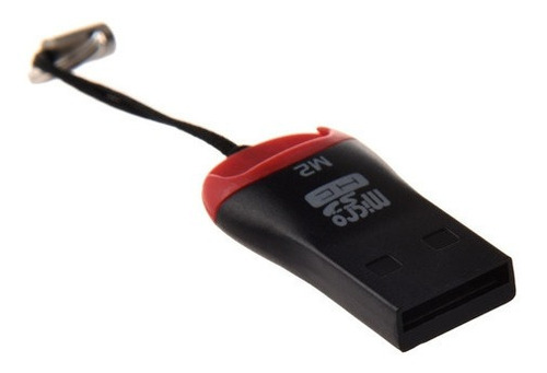 Imagen 3 de 5 de Adaptador Lector Usb De Memoria Micro Sd Sdhc Llavero