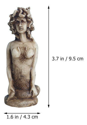 Adorno Creativo De Resina Con Forma De Serpiente Y Demonio C