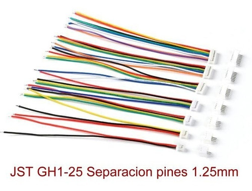 Conector Jst-gh1.25  4 Pines Con Cable Pack 5 Unidades