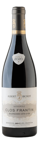 Vino Tinto Bourgogne Cote D'or (domaine Du Clos Frantin)2020