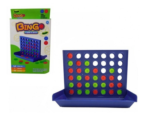 Imagen 6 de 7 de Juego De Mesa 4 Cuatro En Linea Mini De Viaje Chico Familiar