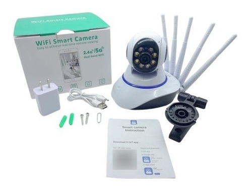 Camara De Seguridad Yi Iot Wifi Ip 1080p 5 Antenas