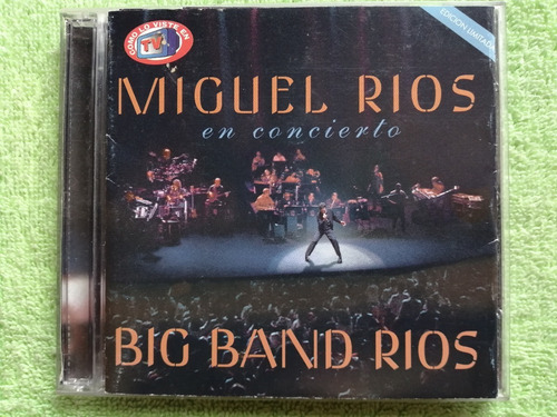 Eam Cd Doble Miguel Rios En Concierto Big Band Rios 1988 