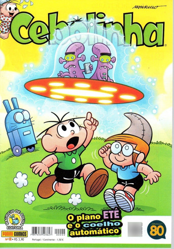 Cebolinha Nº 02 - 2ª Série - Editora Panini - Capa Mole - Formato 13 X 19 - Capa Mole - Bonellihq 2 Cx232 Nov23