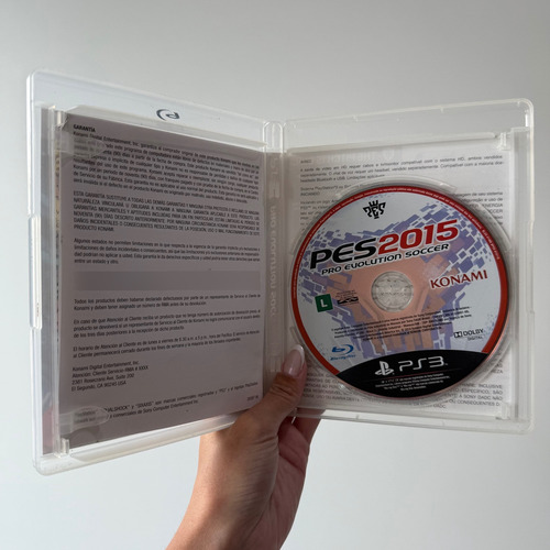 Pes Pro Evolution 2015 Ps3 Semi Novo Mídia Física (Recondicionado)