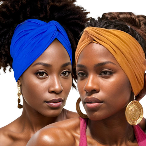 Faixa Turbante Kit Ata Multimarcas Adulto Viscose Flexível.