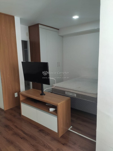Imagem 4 de 10 de Alugo Studio Mobiliado 38 M² - Cond. Cidade Maia (alameda) - Studio Para Aluguel No Bairro Jardim Flor Da Montanha - Guarulhos, Sp - Sc01809