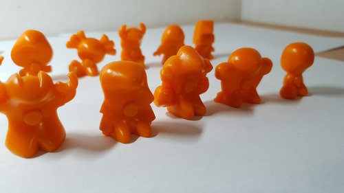 Gogos Crazy Bones Panini Naranja (Usado)