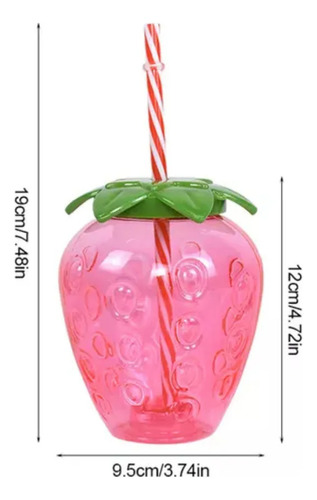 Taza De Bebida En Forma De Fruta Desechable De 500 Ml B