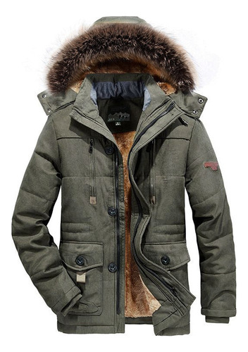 Chaqueta Cazadora Hombre Para Invierno Con Peluche