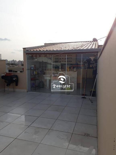 Cobertura À Venda, 195 M² Por R$ 584.000,00 - Vila Homero Thon - Santo André/sp - Co11232