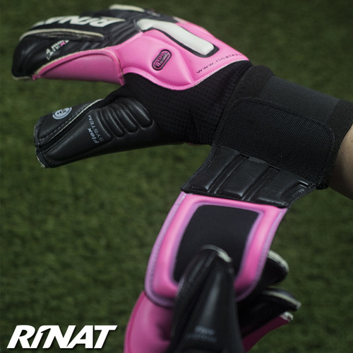 Imagen 5 de 6 de Guante De Portero Rinat Imperator Pro Adulto Negro Rosa