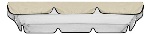 Toldo Oscilante De Repuesto Para Porche Exterior, Beige