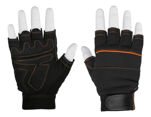 Guantes Para Mecánico, Cortos Neopreno En Los Nudillos