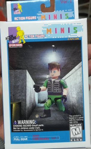 Figura Chris Redfield Resident Evil Code Veronica 7 Cm (Usado)