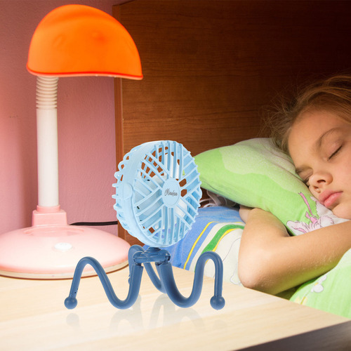 Ventilador De Escritorio Usb De 1 Pieza, Portátil, Silencios