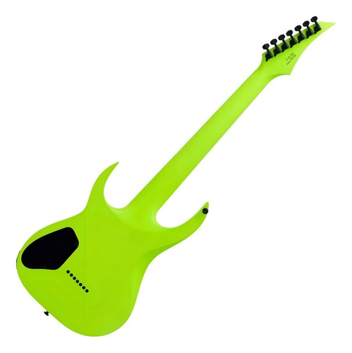Guitarra eléctrica Solar A2.7 type a de caoba lemon neon mate con diapasón de ébano