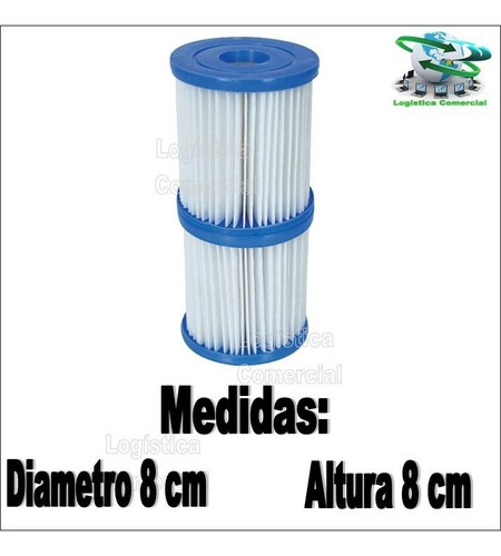 Set Paquete 4 Filtro Cartucho (s) Tipo V Para Bomba Bestway