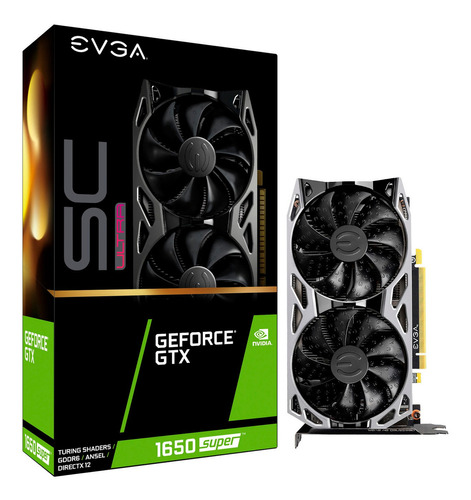 Tarjeta de video Nvidia Evga  SC Gaming GeForce GTX 16 Series GTX 1650 SUPER 04G-P4-1357-KR 4GB