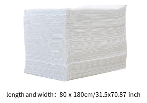 100 Piezas De Sábanas Desechables Para Sofá De Spa, Papel