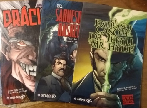 Drácula, Sabueso De Los Baskerville, Dr. Jekyll Y Mr. Hyde 