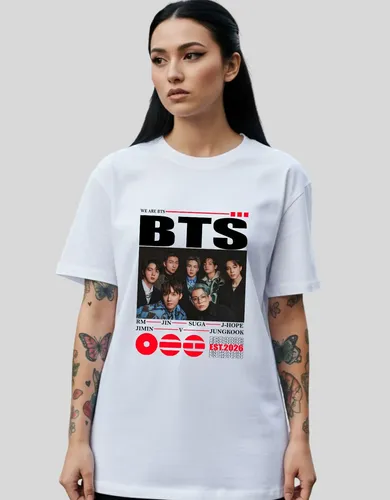 Camiseta Bts World Tour Arirang Boys K-pop Bangtan Show | MercadoLivre