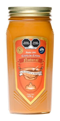 Cajeta De Celaya Natural 620 G La Tradicional De Salgado