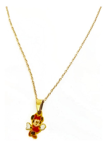Collar Nuevo De Moda Con Dije Minnie Mouse Para Mujer