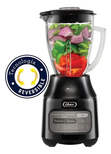 Licuadora Oster Reversible Programas Auto Y Vel 600 W Negro