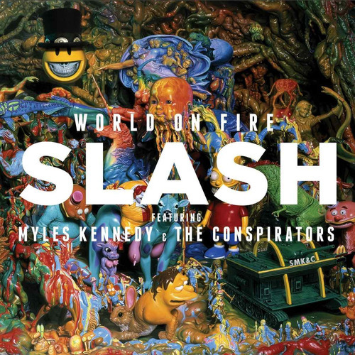 Slash World On Fire Cd Imp.nuevo Cerrado Original En Stock 