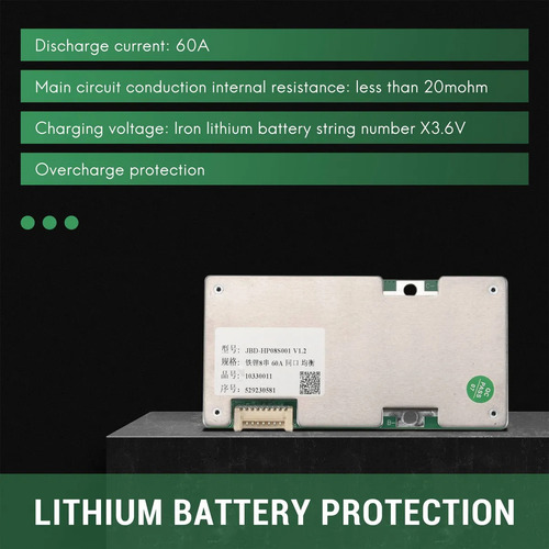 Caja De Protección Para Cargador De Batería De Litio, 24 V,