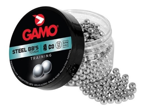 Balínes Gamo Esférico Bbs Steel X 500 Un. Para Co2 