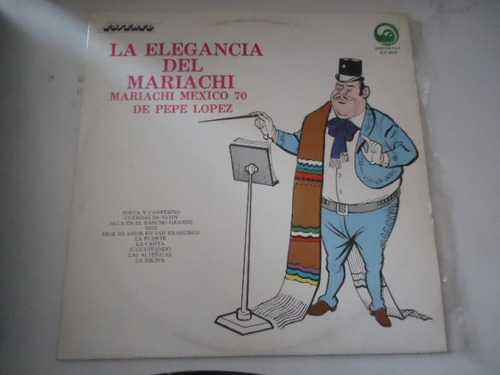 La Elegancia Del Mariachi Mexico 70 Lp